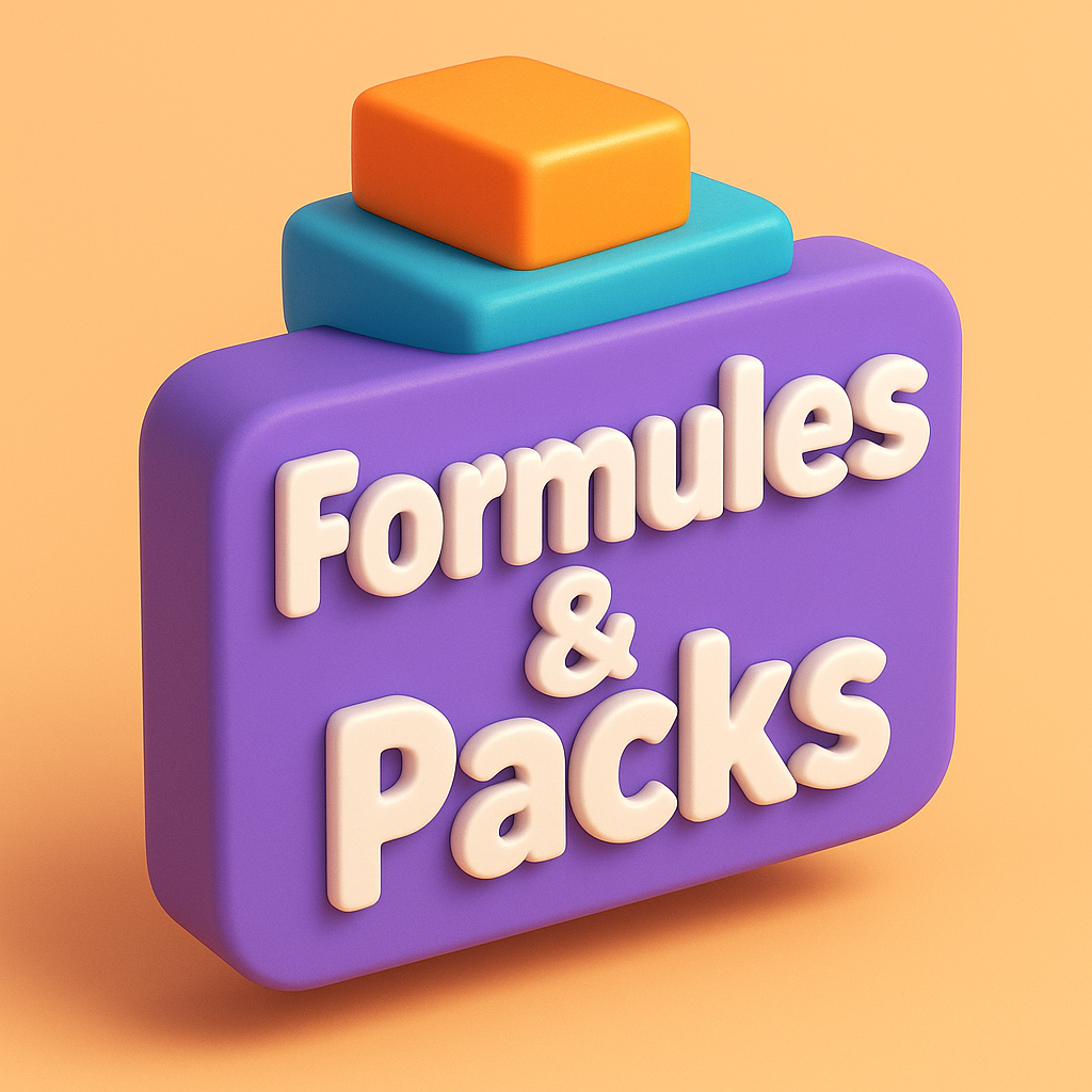 Formules & Packs