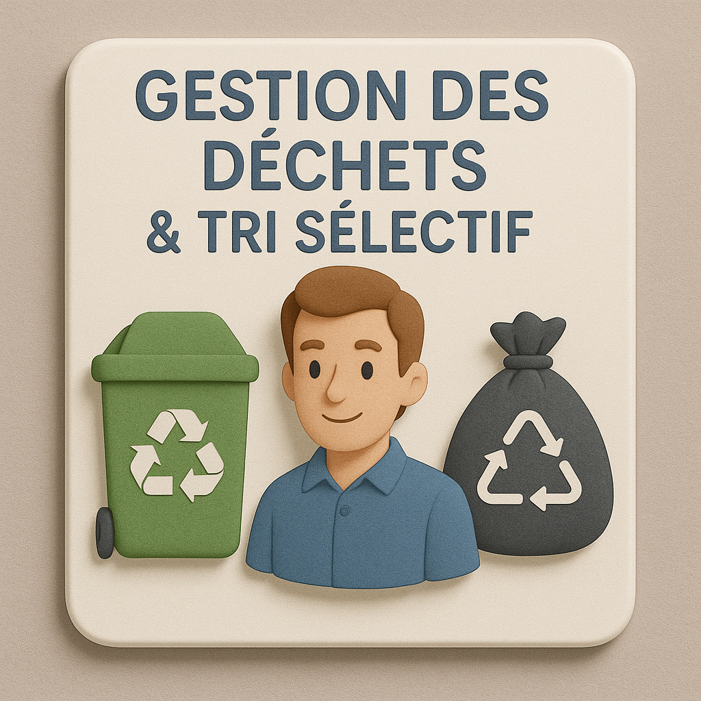 🌱 PÔLE 4 — ENVIRONNEMENT : Gestion des Déchets & Tri Sélectif – au choix
