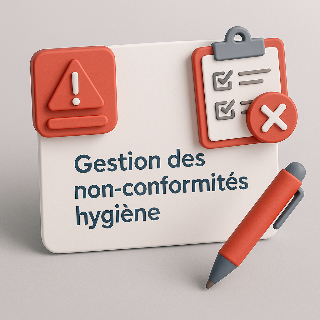 🧼 PÔLE 3 — HYGIÈNE : Systèmes Sanitaires (HACCP) _Gestion des non-conformités hygiène