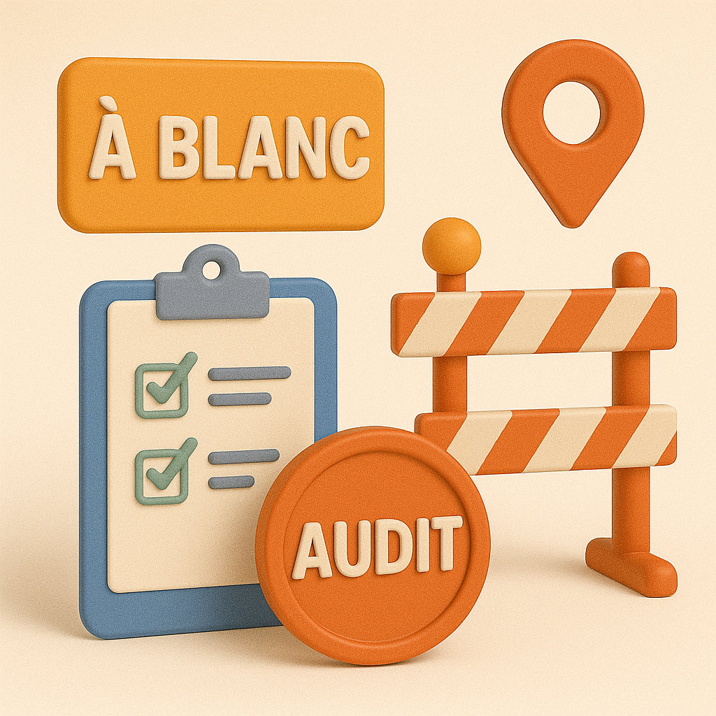 PÔLE 1 – QUALITÉ : 🔍 Audits & diagnostics_Audit de terrain “à blanc” avant audit client