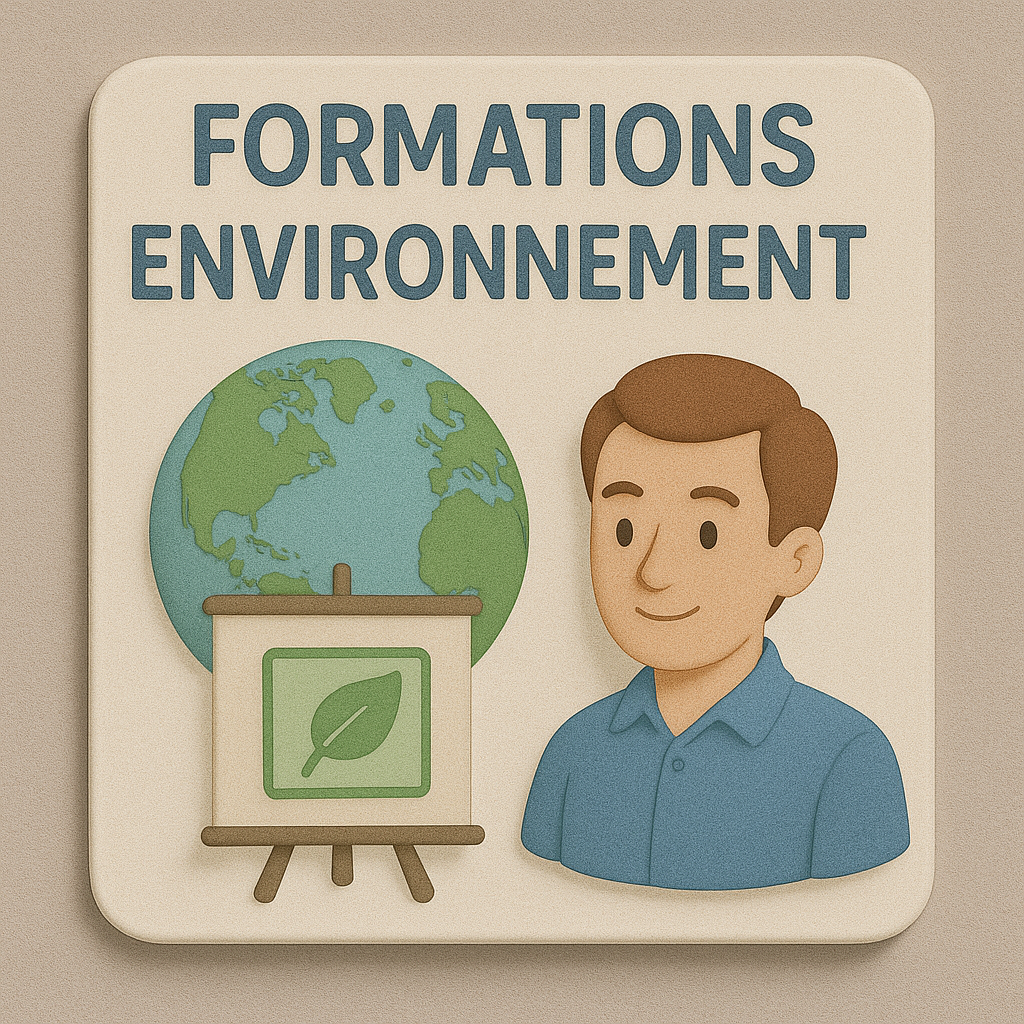 🌱 PÔLE 4 — ENVIRONNEMENT : Formations Environnement – au choix