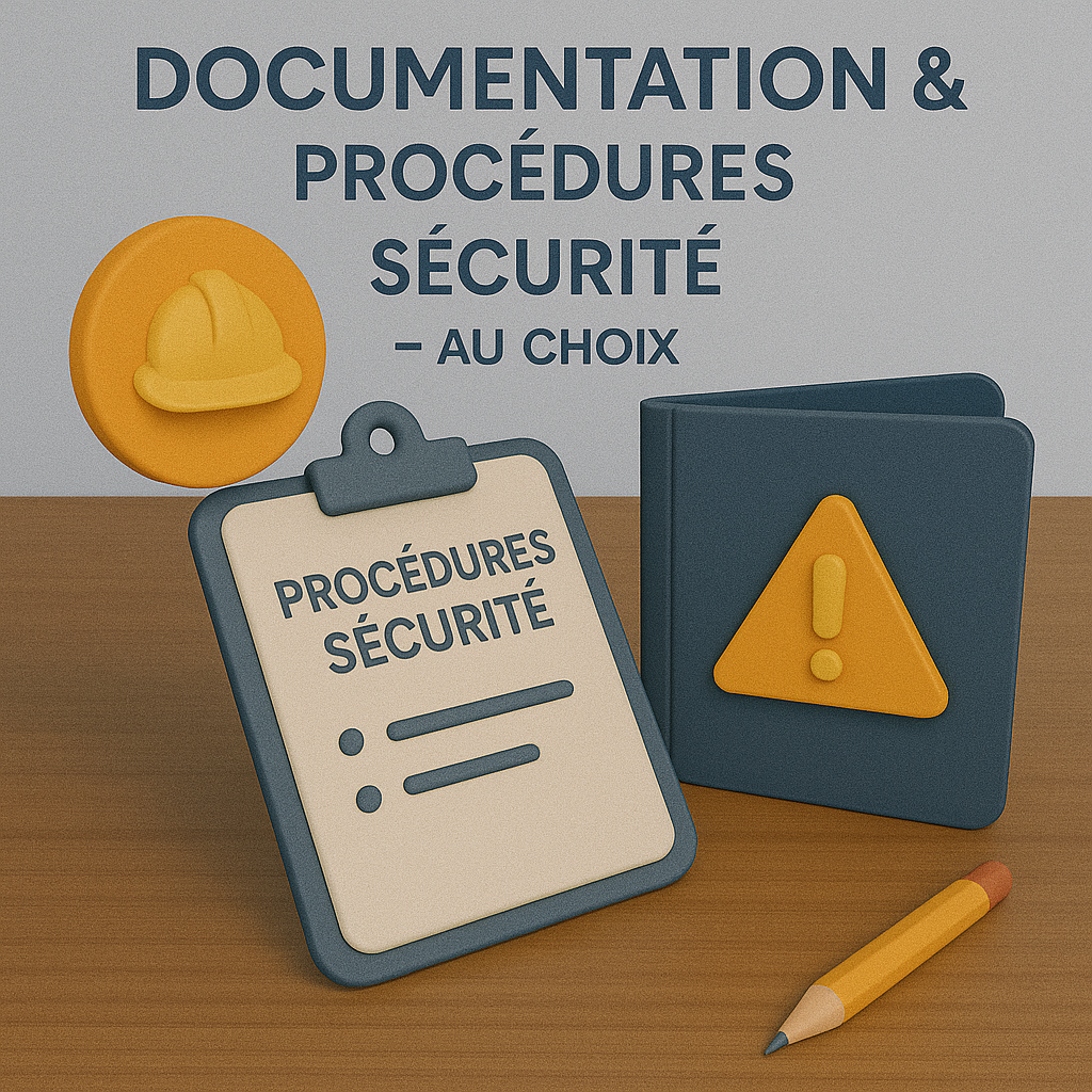 PÔLE 2 — SÉCURITÉ : Documentation & Procédures Sécurité – au choix