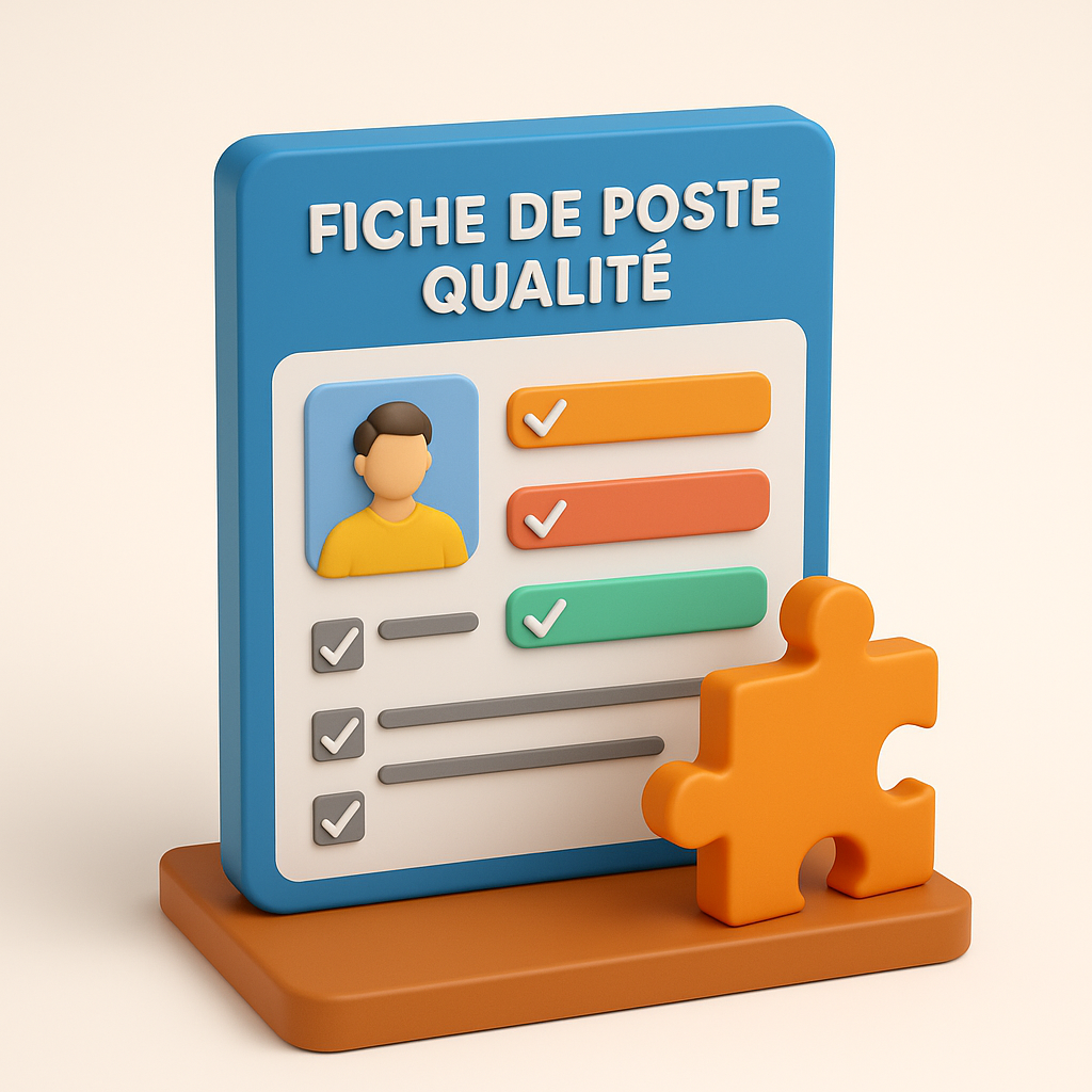 PÔLE 1 – QUALITÉ : Documentation Qualité_ Création fiches de poste qualité