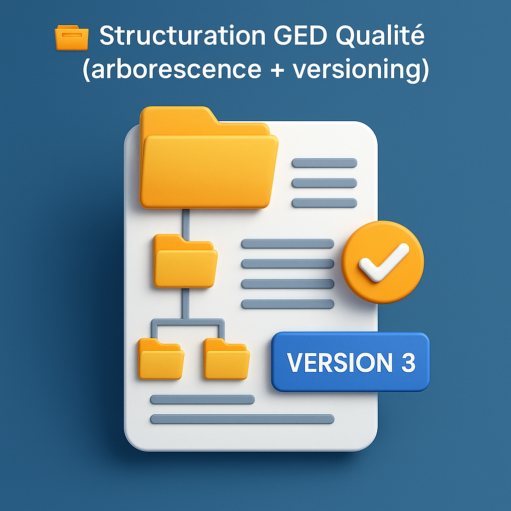 PÔLE 1 – QUALITÉ : Documentation Qualité_Structuration GED Qualité (arborescence + versioning)