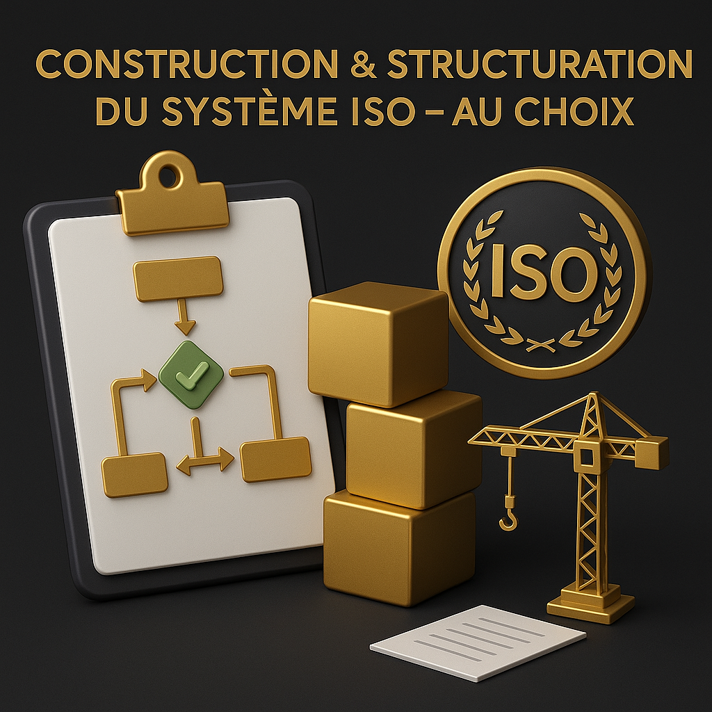 PÔLE 5 — ISO (9001 / 14001 / 45001) : Construction & Structuration du Système ISO – au choix