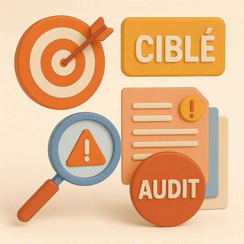 PÔLE 1 – QUALITÉ : 🔍 Audits & diagnostics_ Audit ciblé sur un problème précis (retards, réclamations, non-conformités récurrentes)
