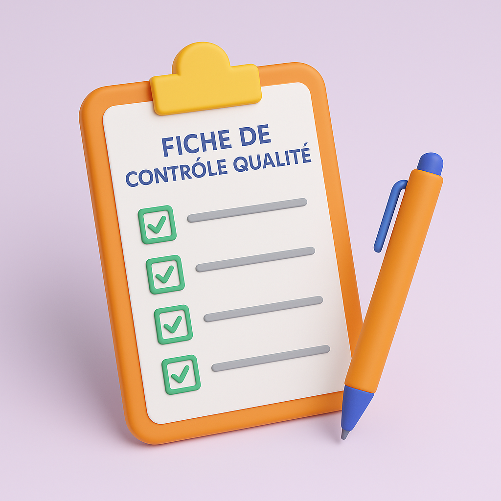 PÔLE 1 – QUALITÉ : Traçabilité & Contrôles_Mise en place fiches de contrôle qualité