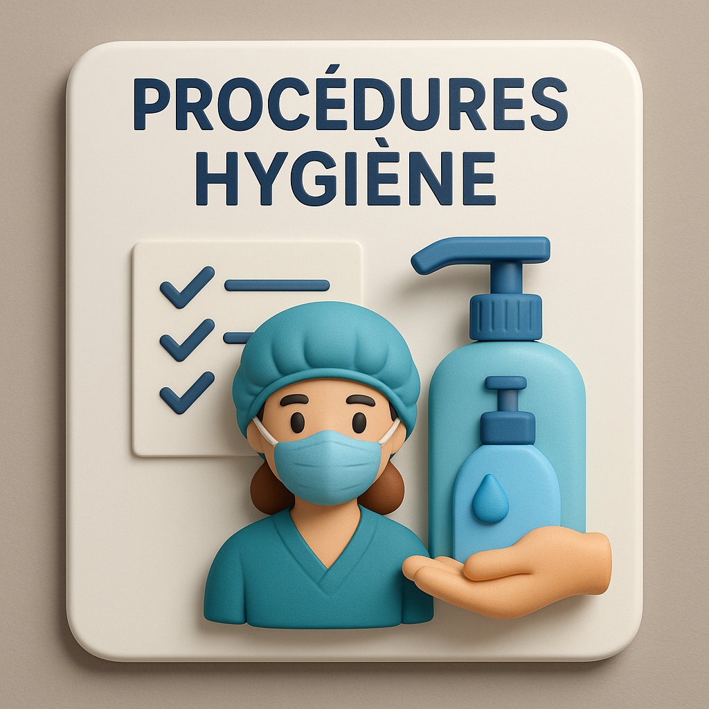 🧼 PÔLE 3 — HYGIÈNE : Procédures Hygiène – au choix